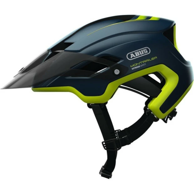 Casque Abus Montrailer Bleu Nuit Et Vert 1 Casque Abus Montrailer Bleu Nuit Et Vert