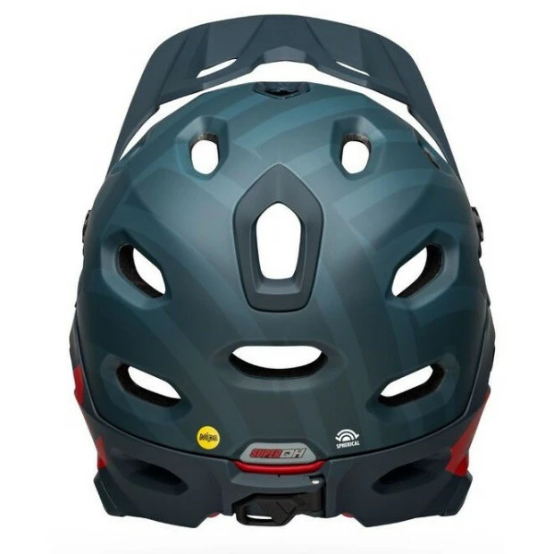 Casque Bell Super DH MIPS Bleu/Rouge 3 Casque Bell Super DH MIPS Bleu/Rouge – Image 3