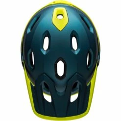 Casque Bell Super DH MIPS Bleu/Jaune Fluo 9 Casque Bell Super DH MIPS Bleu/Jaune Fluo -Vélos Complets Soldes casque bell super dh mips bleu jaune fluo 4