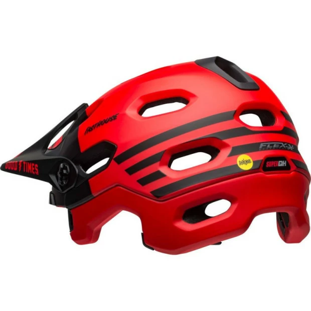 Casque Bell Super DH MIPS Rouge/Noir FastHouse 3 Casque Bell Super DH MIPS Rouge/Noir FastHouse – Image 3