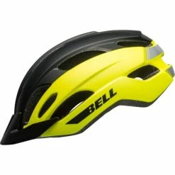 Casque Bell Trace Noir Mat/Jaune Fluo 7 Casque Bell Trace Noir Mat/Jaune Fluo -Vélos Complets Soldes casque bell trace noir mat jaune fluo 2