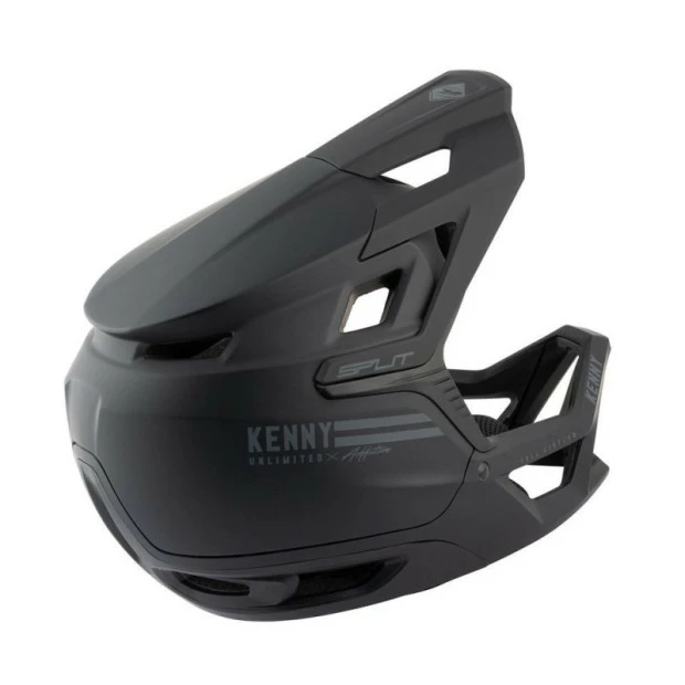 Casque Enduro Kenny Split Gris/Noir 2 Casque Enduro Kenny Split Gris/Noir – Image 2