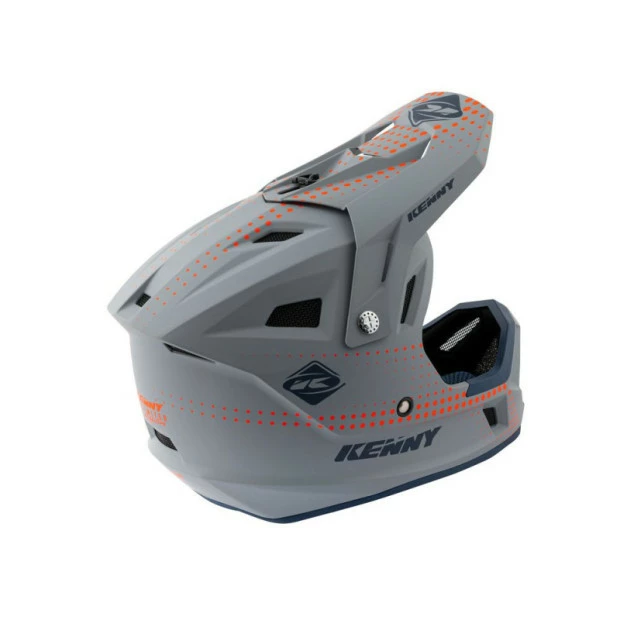 Casque Intégral Kenny Decade Graphic Lunis Gris 2 Casque Intégral Kenny Decade Graphic Lunis Gris – Image 2