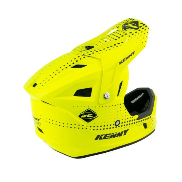 Casque Intégral Kenny Decade Graphic Lunis Jaune Fluo 2 Casque Intégral Kenny Decade Graphic Lunis Jaune Fluo – Image 2