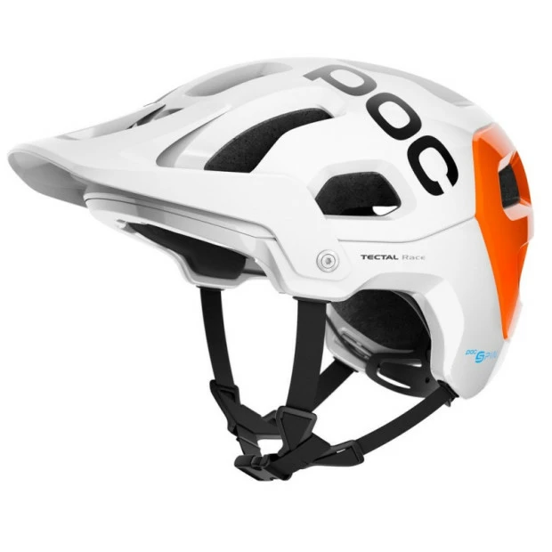 Casque POC Tectal Race SPIN NFC - Blanc Hydrogène-Orange AVIP 1 Casque POC Tectal Race SPIN NFC - Blanc Hydrogène-Orange AVIP