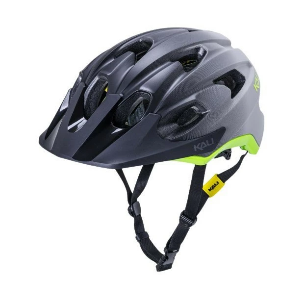 Casque Trail Kali Pace Gris Mat/Vert 1 Casque Trail Kali Pace Gris Mat/Vert