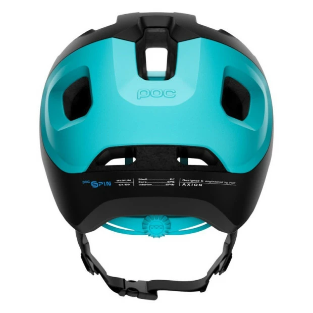 Casque VTT POC Axion SPIN - Noir Uranium-Bleu Chalcopyrite 3 Casque VTT POC Axion SPIN - Noir Uranium-Bleu Chalcopyrite – Image 3