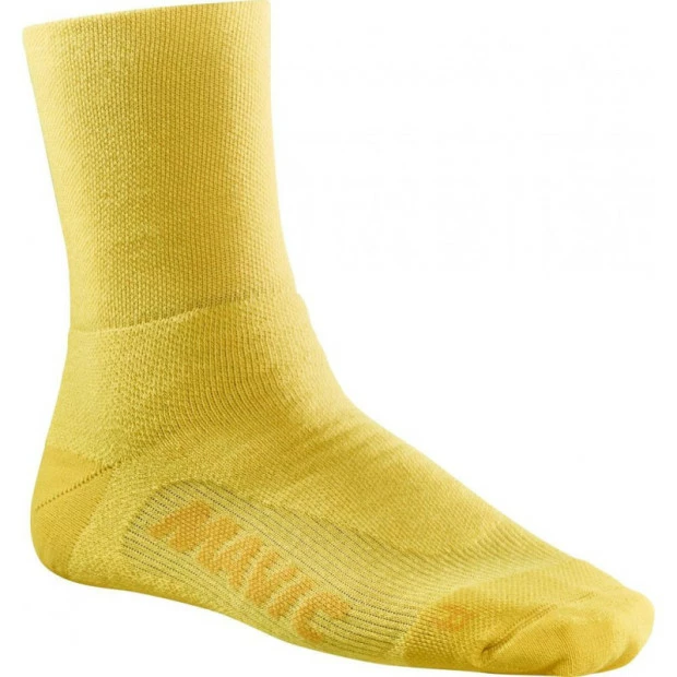 Chaussettes Hiver Mavic Essential Thermo Jaune 1 Chaussettes Hiver Mavic Essential Thermo Jaune