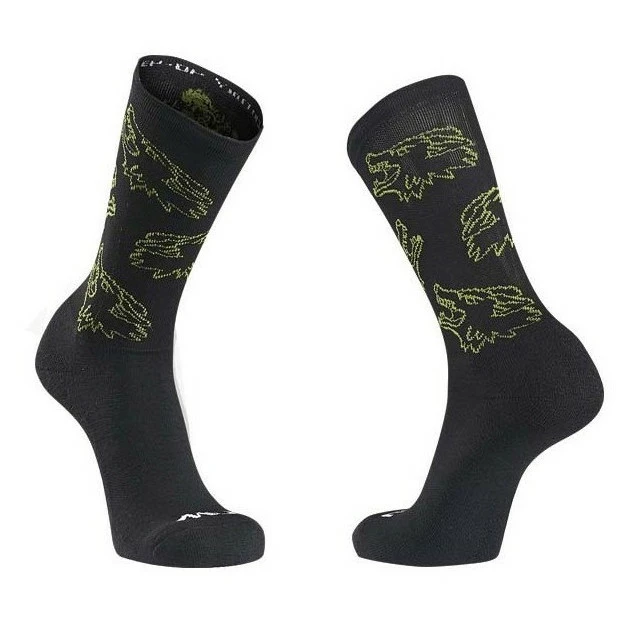 Chaussettes Hiver Northwave Core Noir/Vert 1 Chaussettes Hiver Northwave Core Noir/Vert