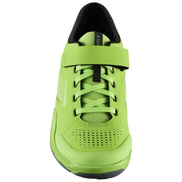Chaussures VTT Descente Shimano SH-AM701SG - Vert Lime 2 Chaussures VTT Descente Shimano SH-AM701SG - Vert Lime – Image 2