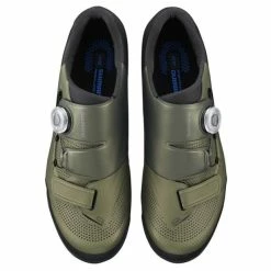 Chaussures VTT Shimano XC5 Vert Mousse -Vélos Complets Soldes chaussures vtt shimano xc5 vert mousse 2