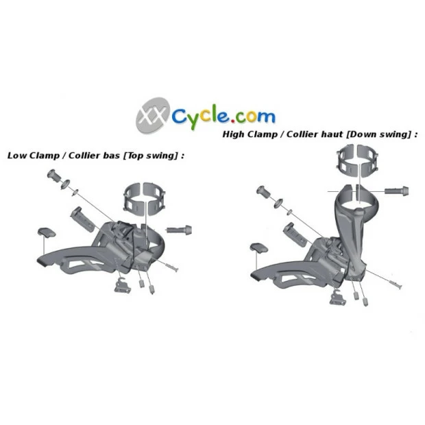 Dérailleur Avant Shimano Deore XT FD-M8000-E - Side Swing 3 Dérailleur Avant Shimano Deore XT FD-M8000-E - Side Swing – Image 3