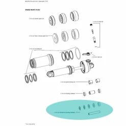 Kit Entretoises Amortisseurs Magura - 2700360