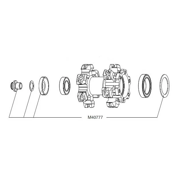 Kit Mavic Lefty Disc - M40777 1 Kit Mavic Lefty Disc - M40777