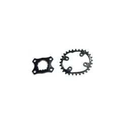 O-Symetric Kit Plateau Et Etoile O.Symetric SRAM XX1 72mm 28 Dents