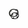 O-Symetric Kit Plateaux VTT OSymetric Shimano XTR FC-M980 104/64mm 38/28 Dents Noir