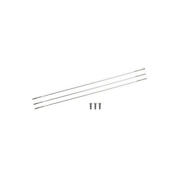 Kit Rayons Ext Zipp CXRAY STR X3 - Argenté 1 Kit Rayons Ext Zipp CXRAY STR X3 - Argenté