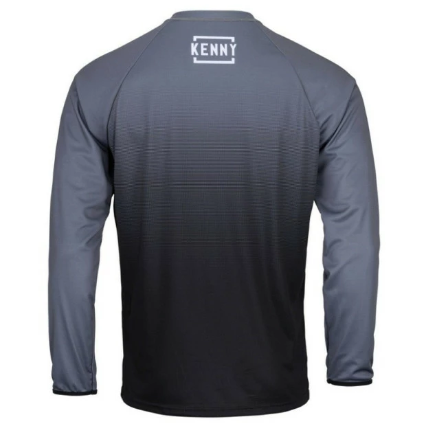 Maillot Enduro/Freeride Manches Longues Kenny Factory Gris/Noir 2 Maillot Enduro/Freeride Manches Longues Kenny Factory Gris/Noir – Image 2