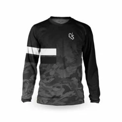 Maillot VTT Manches Longues Loose Riders C/S Heritage Dipped Monochrome