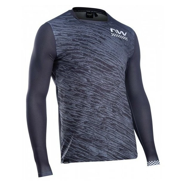 Maillot VTT Manches Longues Northwave Bomb Noir 1 Maillot VTT Manches Longues Northwave Bomb Noir