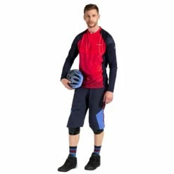 Maillot VTT Manches Longues Vaude Moab LS VI Rouge Mars -Vélos Complets Soldes maillot vtt manches longues vaude moab ls vi rouge mars 2