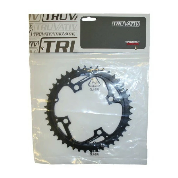 Plateau VTT Truvativ Acier 104mm 42 Dents Noir 1 Plateau VTT Truvativ Acier 104mm 42 Dents Noir