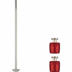 Set De Blocage De Roues Abus Nutfix M5 Rouge - 135 Mm