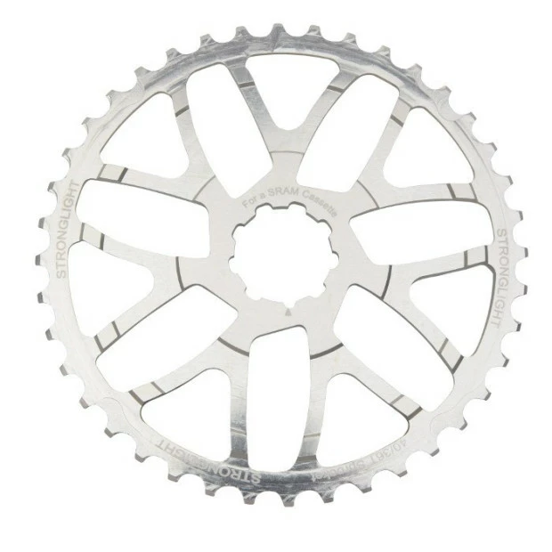 Stronglight Kit De Conversion 40 Dents Pour Cassette 10 Vitesses SRAM - Argent 1 Stronglight Kit De Conversion 40 Dents Pour Cassette 10 Vitesses SRAM - Argent