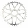 Kit De Conversion Stronglight 42(36) Dents Pour Cassette 10 Vitesses SRAM - Argent
