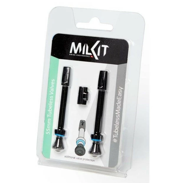 Valves Tubeless Milkit 55mm 1 Valves Tubeless Milkit 55mm