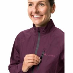 Veste Pluie Vaude Women's Drop Jacket III 04964 - Cassis 8 Veste Pluie Vaude Women's Drop Jacket III 04964 - Cassis -Vélos Complets Soldes veste pluie vaude women s drop jacket iii 04964 cassis 3